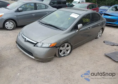 2007 Honda Civic Ex из США, поврежденный, VIN 1HGFA15847L082675